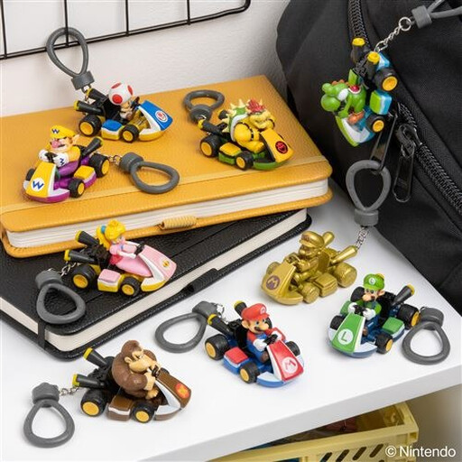 Collectible Mario Kart keychain