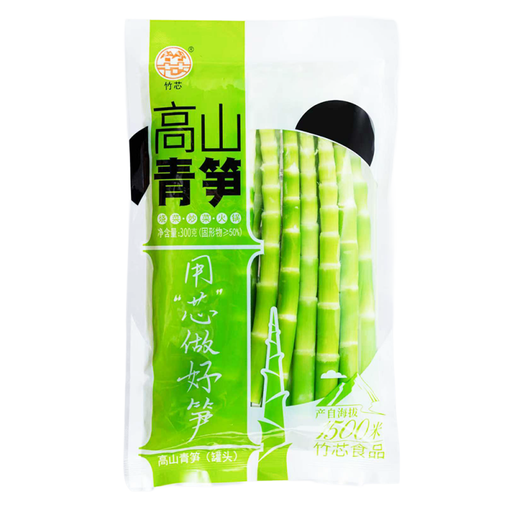 Zhuxin High-Mountain Green Bamboo Shoots, 300 g