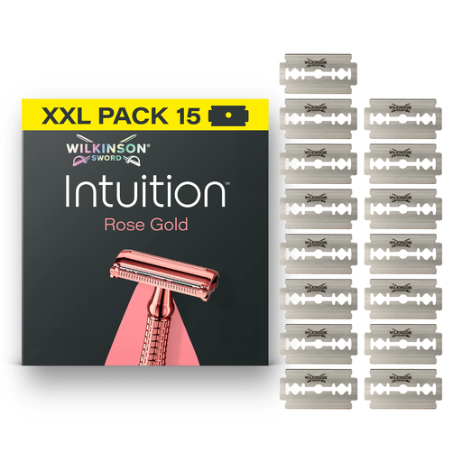 Wilkinson Sword Intuition Rose Gold - Safety Razor Refills