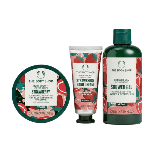 The Body Shop G3 Small Strawberry Giftset - 140 ml