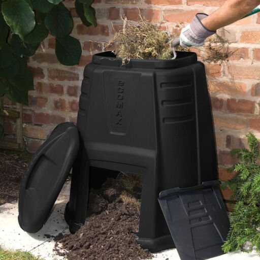Strata Compost Bin Ecomax 220L 黑色