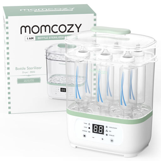Momcozy 8-in-1 Electric Steam Bottle Sterilizer and Dryer