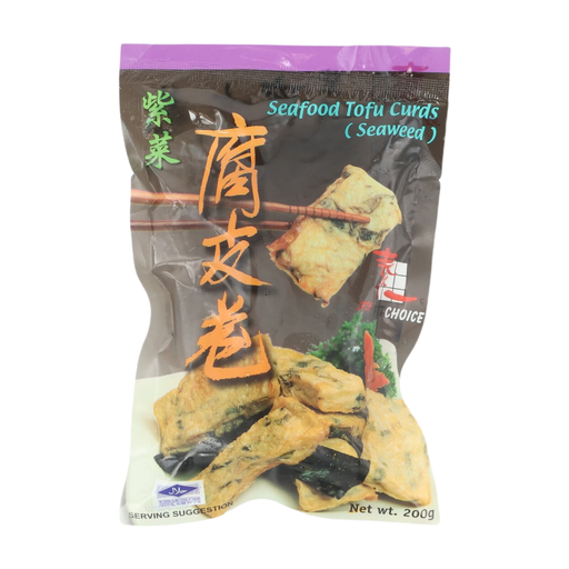 First Choice Seafood Tofu Curds (Seaweed) 200g