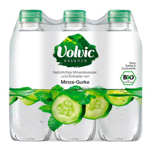 Volvic Essence Mint, Cucumber & Basil in a 6x0.75L pack