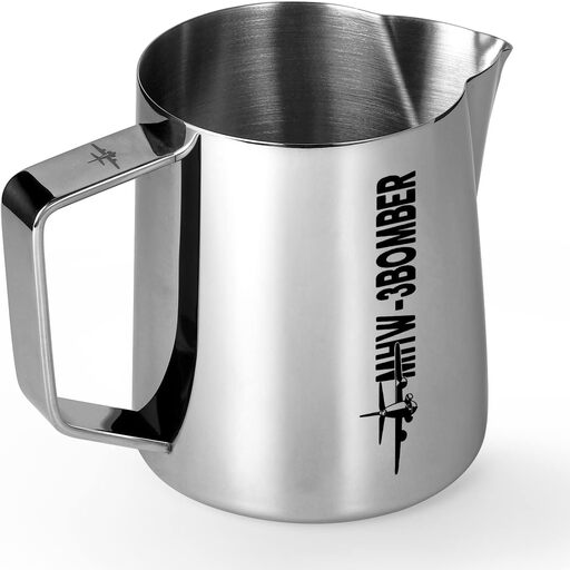 MHW-3BOMBER Espresso Steaming Pitcher 400ml in glänzender Ausführung