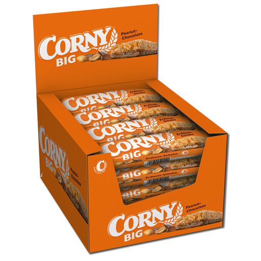 Corny Big 花生巧克力谷物棒 24x50g