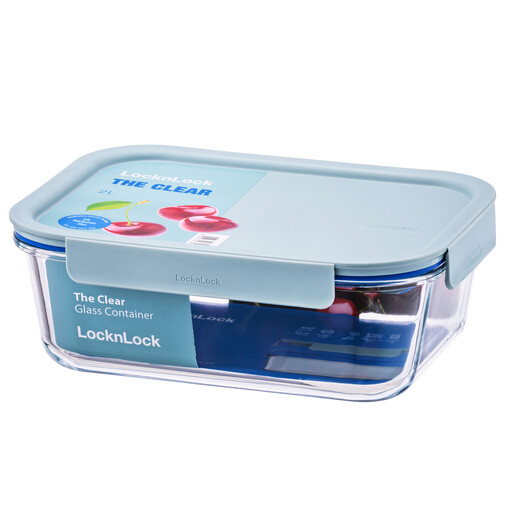LocknLock Heat-Resistant Glass Food Container 380ml