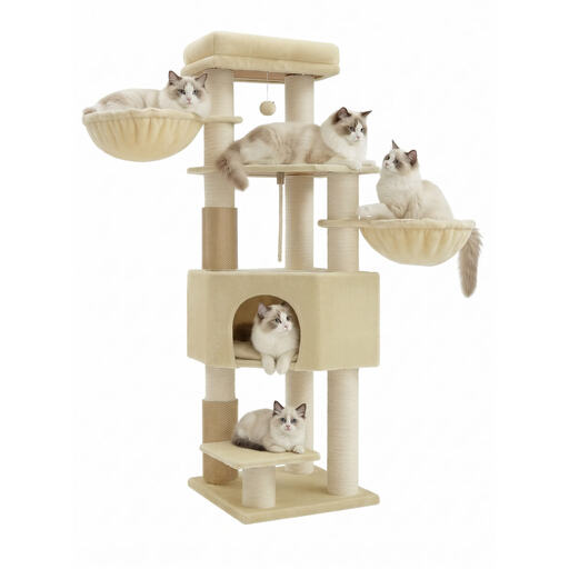 SONGMICS Cat Tree for Large Cats