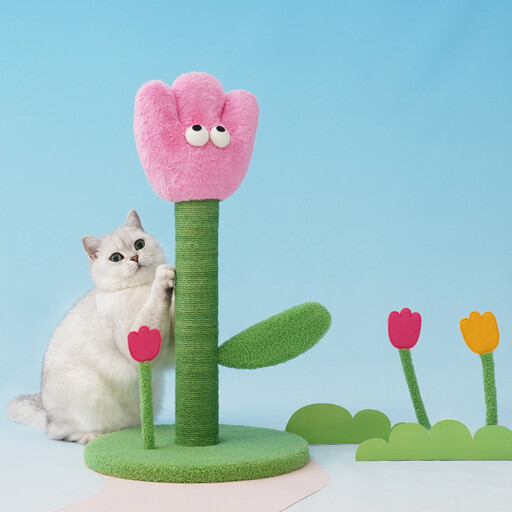 zeze Tulip Scratching Post (Pink)