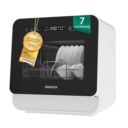 Heinrich's HTG 8855 countertop mini dishwasher, 3 place settings
