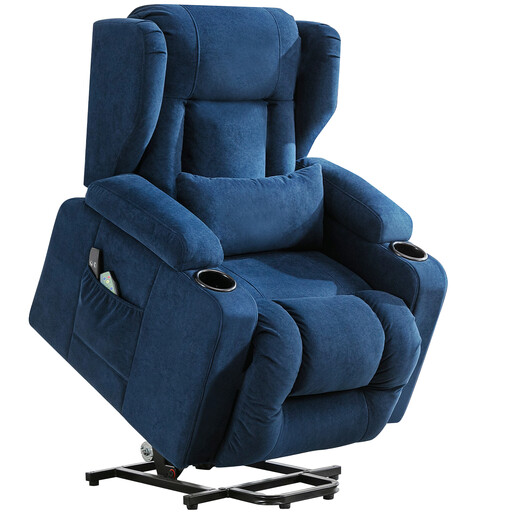 COMHOMA Recliner Chair with Fabric Surface