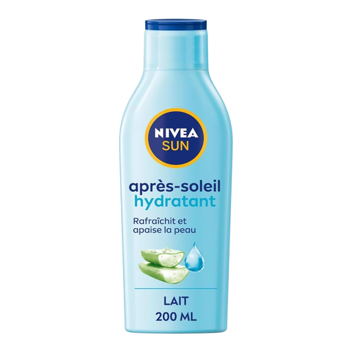 NIVEA SUN Hydrating After-Sun Lotion with Aloe Vera & Hyaluronic Acid 200 ml