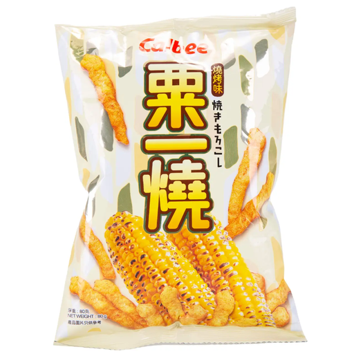 calbee Kappa Ebisen Grilled Corn Snack 80g bag