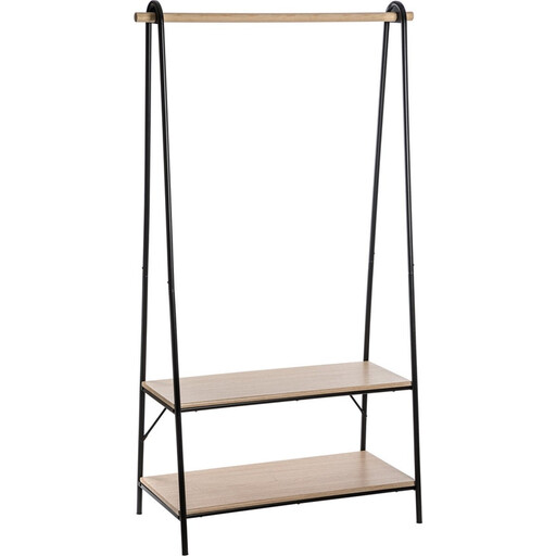 5five Wood & Metal Garment Rack - 95.5 x 46.5 x 165 cm