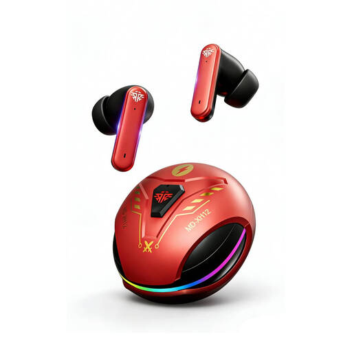 VoxorAI XH12 Red AI Translation Earphones