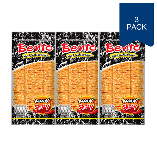 BENTO Extra spicy fish snack seafood flavour - 20 g