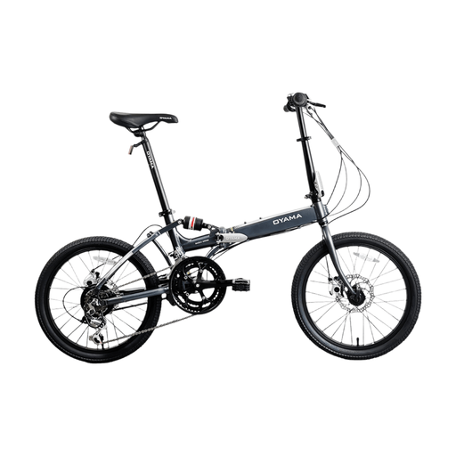 OYAMA-Dazzle 500-Folding Bike-Grey