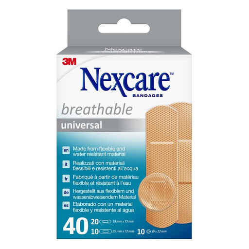 NEXCARE pansements respirants universels