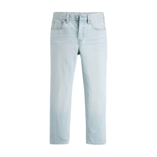 LEVI'S 501 Original Fit Cropped Lightweight Jeans Women's Memorable Light Wash