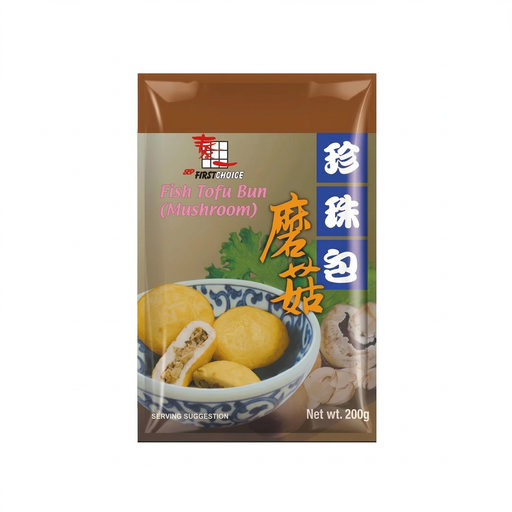 First Choice Fish Tofu Bun Mushroom 200g