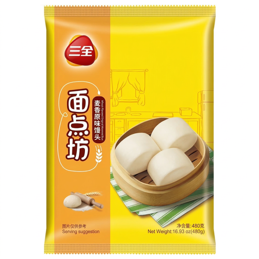 San Quan Wheat Bun 480g