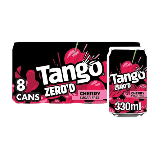 Tango Cherry Sugar Free 8 × 330 ml cans