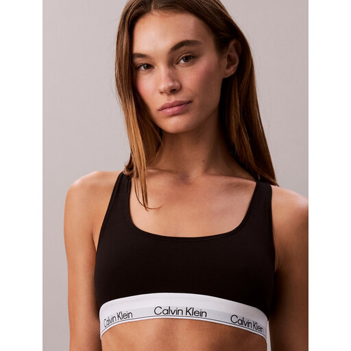 Calvin Klein UNLINED BRALETTE UB1 Black Women 1X