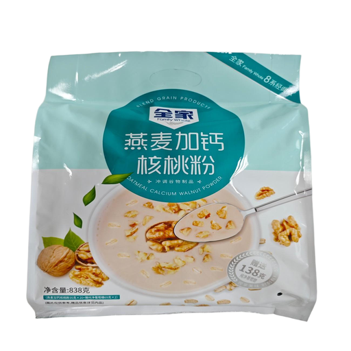 Family Whole Oatmeal Calcium Enriched Walnut Powder