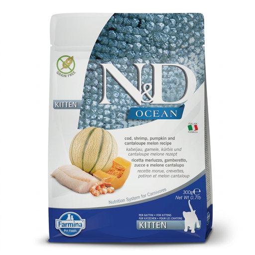 Farmina N&D Ocean Kitten Cod 300 g