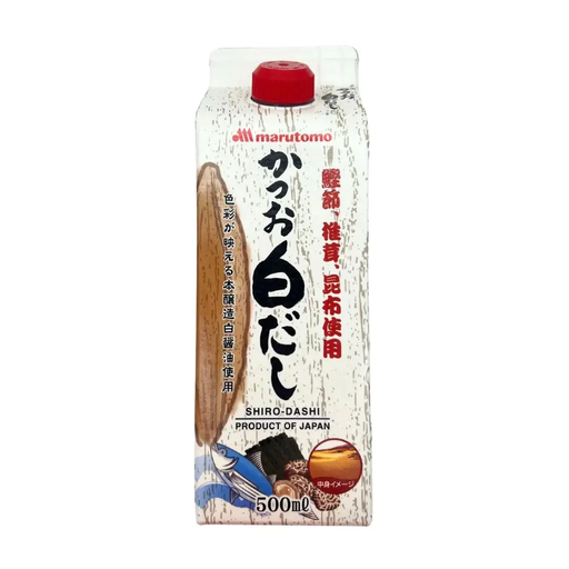 Bouteille de Shirodashi de la marque Marutomo