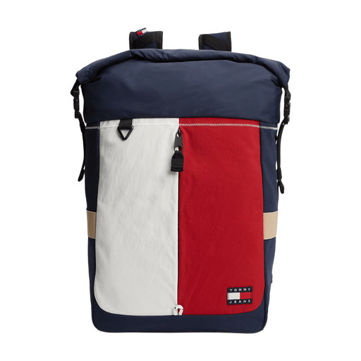 Tommy Hilfiger Archive 织物便捷翻盖背包 - 商务款