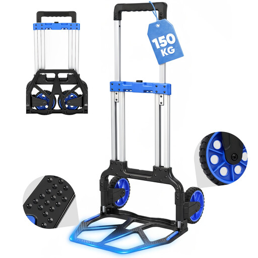 High-Capacity Folding Hand Truck (150 kg)