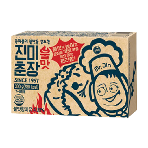 Jinmi Black Bean Paste Spicy 300g