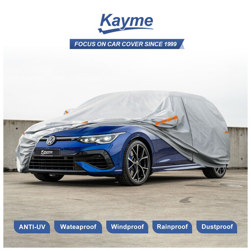 Kayme Car Cover For Hatchback Fit Size 415 To 450 CM