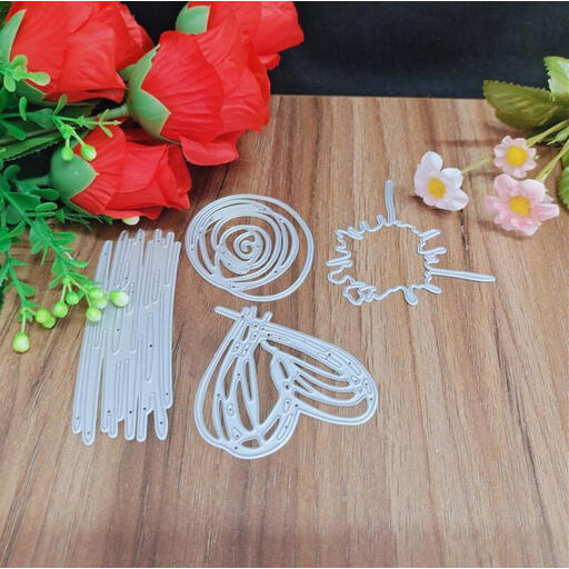 适用于 scrapbooking 的节庆主题金属切割模具