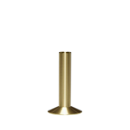 Hübsch Elegant Brass Candle Holder