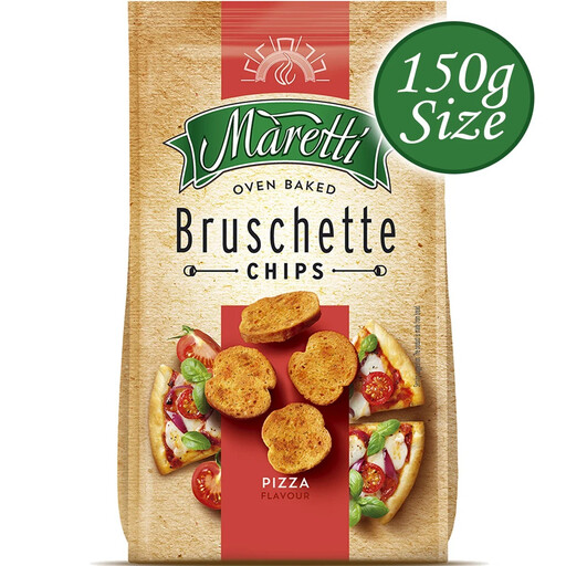 MARETTI Bruschette Chips Pizza Flavour 150 g