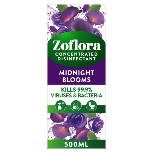 Zoflora 午夜花香浓缩多用途消毒剂，500ml