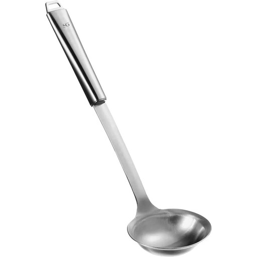 5five RVS Soeplepel - 32 cm, Zilver