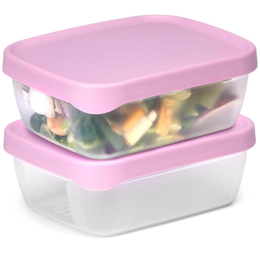 Alpina Food Storage Box Set - 3 pcs, Plastic