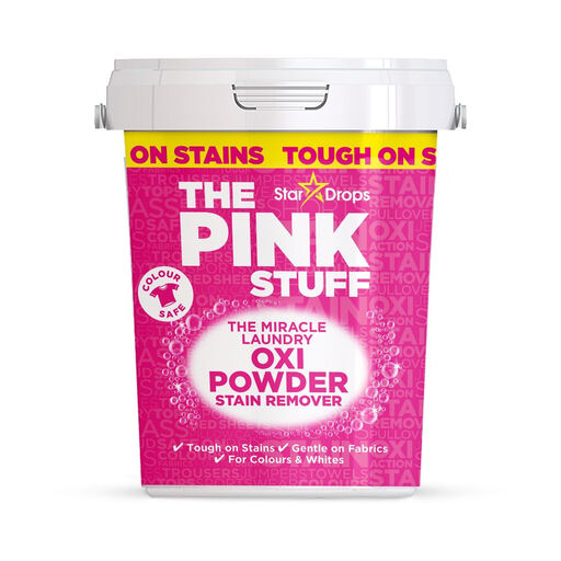 Star Drops The Pink Stuff The Miracle Laundry Oxi Powder Stain Remover Colours