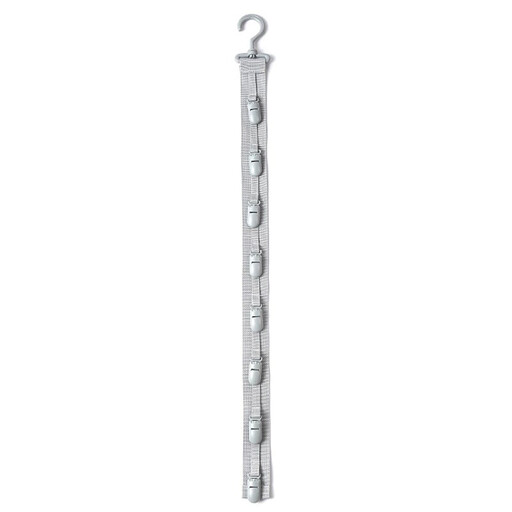 Cap organiser for baseball caps with clips