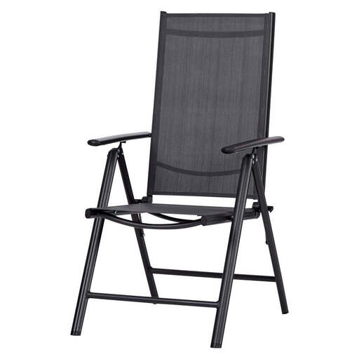 Stylish Reclining Garden Chair mit 7-facher Verstellung