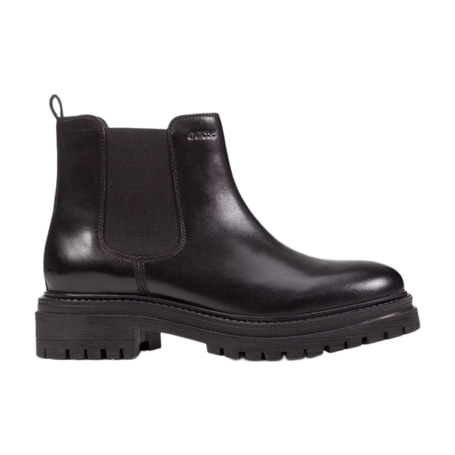 Geox Women D Bleyze E Collection Smooth Leather Black 38