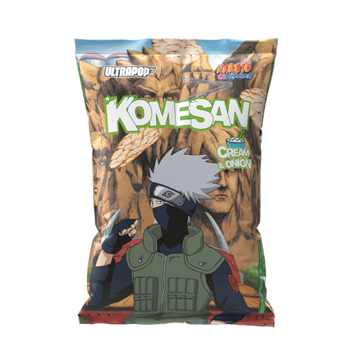 ULTRAPOP Whole Grain Rice Crackers, Onion & Cream Flavour