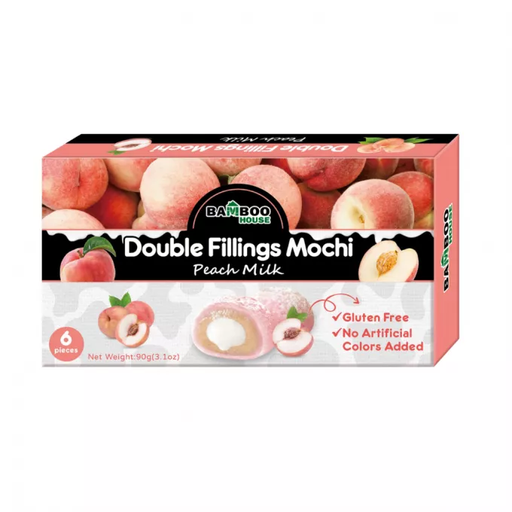 BAMBOO HOUSE Double Filling Peach Mochi