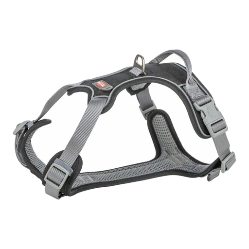 Jollypaw by TRIXIE Harness Prem Active Black 60-75x2.5CM