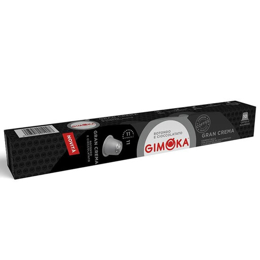 GIMOKA Nespresso Compatible Capsules Gran Crema 10 Capsules 55 g