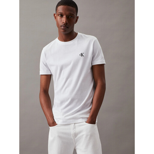 Calvin Klein CK ESSENTIAL SLIM TEE Bright White Men XXXL
