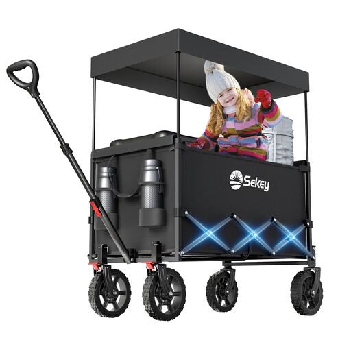 150L Large Folding Camping Trolley